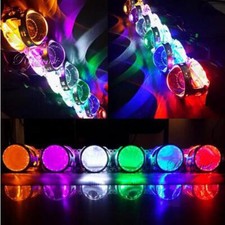Rgb Led Car Devil Demon Halo Angel Eyes Headlight Projector Light Ring App Bt
