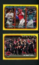 2024 Topps Series 1, 2, Update-Retail Yellow Border-Pick Your Player!