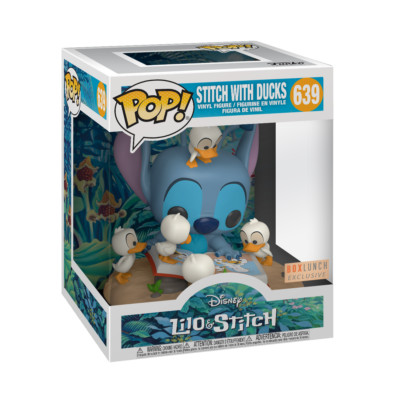 Funko Pop! # 639 Deluxe Disney Stitch with Ducks 6 inch Special