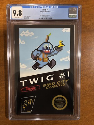  TWIG #1 - CGC 9.8 - LAREN Bird City Exclusive - Nintendo Virgin -LTD 750 w/COA