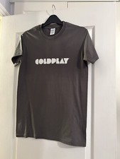 Grey Coldplay Tshirt Size S