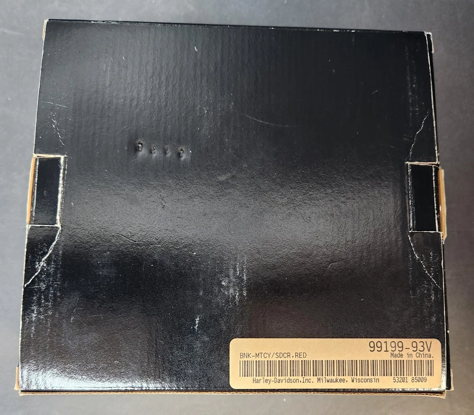 Banco de moto/sidecar Harley-Davidson 1933 coleccionable escala 1/12 en caja Foto 4 de 4