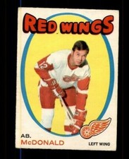 1971-72 O-Pee-Chee #134 Ab McDonald VG+ (ref 100043)