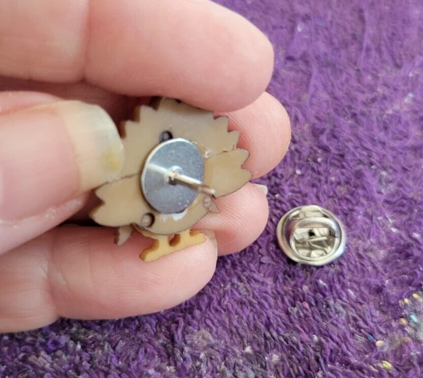 ^ Tom Turquía Preocupado Acción de Gracias Navidad Corbata Tack Solapa Pin Bronceado - ¡Diversión Única! Foto 3 de 3