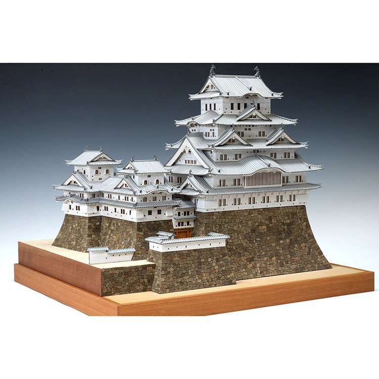 Himeji Castle Japanese Wooden Architectural Models Kit 1/150 Woody