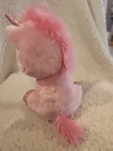Rosa Einhorn Plüschtier. Von Publix süß, sauber 9 Zoll - Bild 3 von 7