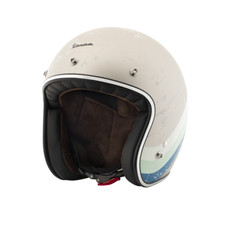 Vespa Heritage Motorrad Motorradhelm grau