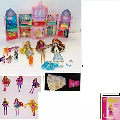 Doll Playsets Winx Club Miniature Dolls HUGE Lot WINX CLUB Dolls