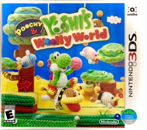 Poochy & Yoshi's Woolly World - Nintendo 3DS (World Edition) - Picture 1 of 3