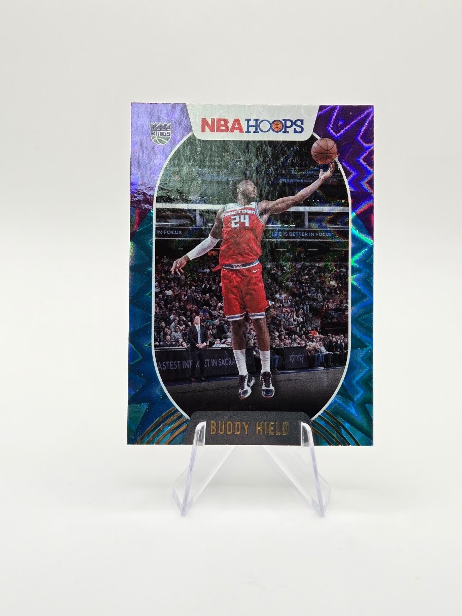 Buddy Hield 2020-21 Panini NBA Hoops Teal Explosion #13 Kings
