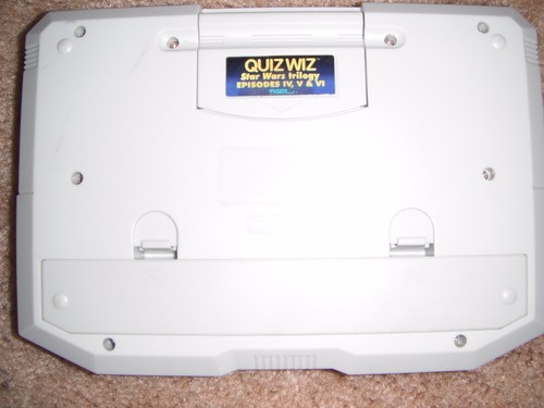 Vintage 1997 Tiger Electronics Star Wars Trilogy IV-V-VI Quiz Whiz Quizspiel - Bild 2 von 3