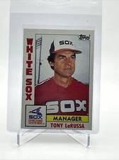 1984 Topps Tony LaRussa Baseball Card #591 NM-Mint FREE SHIPPING