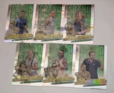 2024 Topps Tennis Chrome Complete Your Set GRAND SLAM CHAMP YOU PICK from List