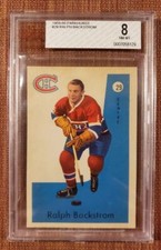 1959 Parkhurst #29 Ralph Backstrom Montreal Canadiens Vintage Hockey Card BVG 8