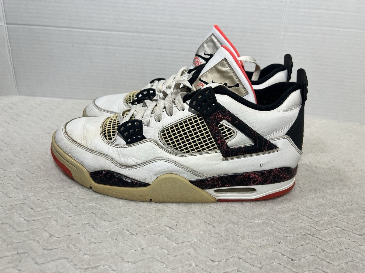 NIKE Air Jordan4 レトロflight Nike Air Jordan 4 Retro Flight Nostalgia 308497-116 Men's