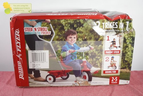 Radio Flyer Steer and Stroll Trike 