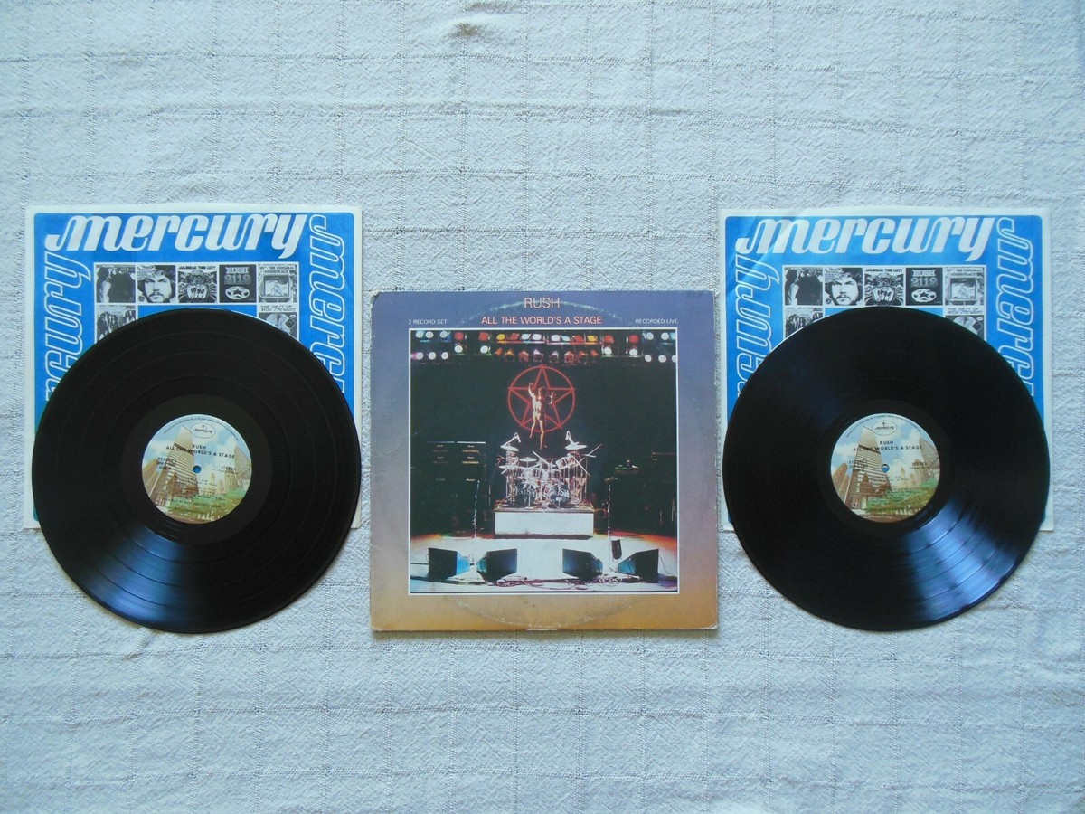 LP Rush All the World's stage レコード 2枚 From 1976 - RUSH