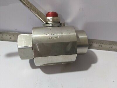 Details about  / DMIC  actuated ball valve  1/" bspt   6000 psi   BVH-1000B-1213ZADZ
