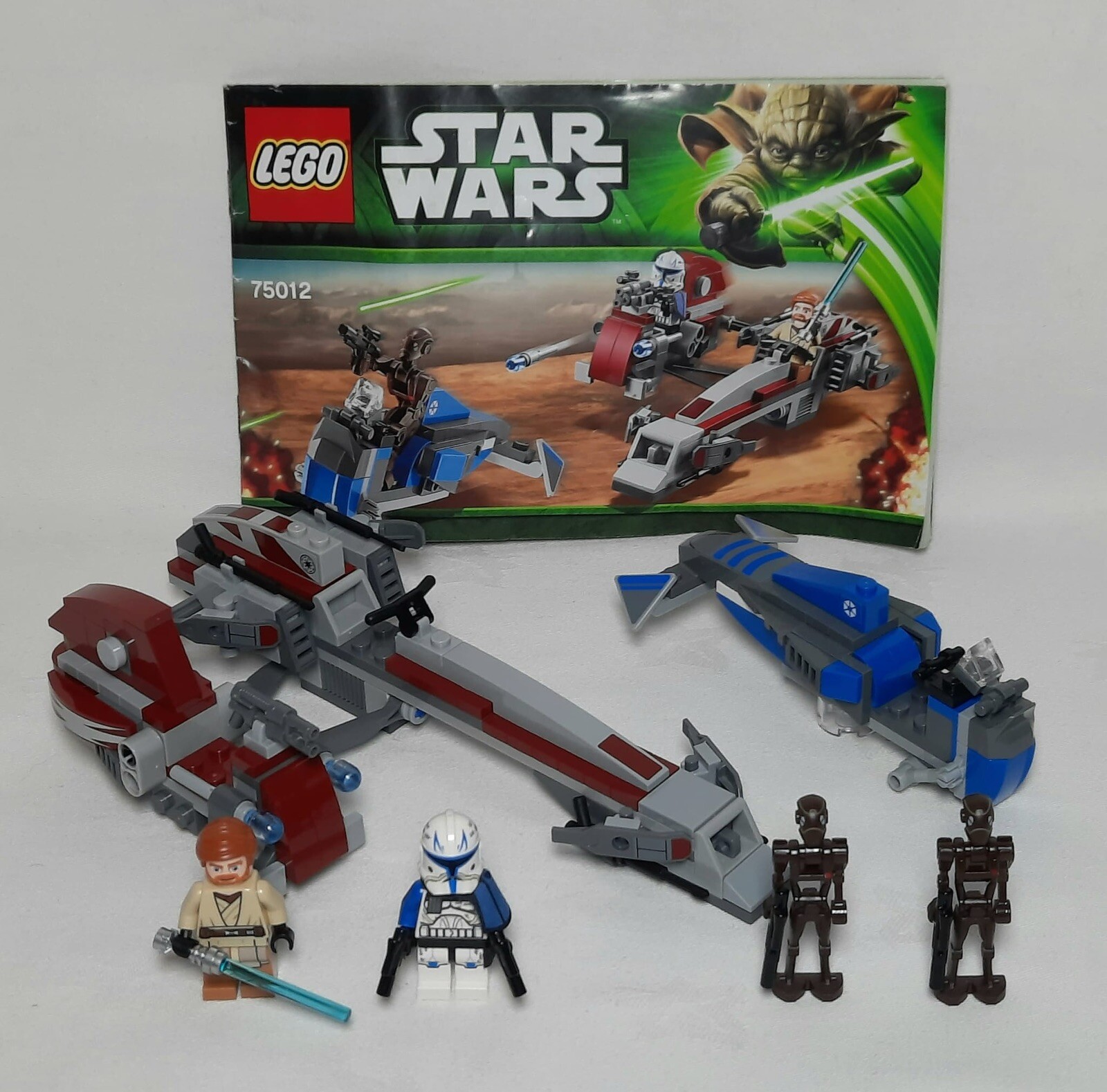 LEGO Star Wars - Captain Rex (SW0450) & complete BARC Speeder set (75012) VGC