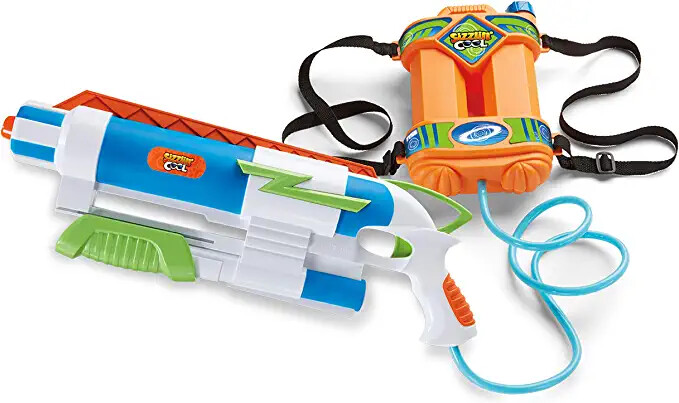 Water Gun and Back Pack, Sizzlin' Cool SZ Flood Fury Pack | eBay