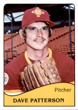 1979 Albuquerque Dukes TCMA #6 Dave Patterson Riverside California Baseball Card