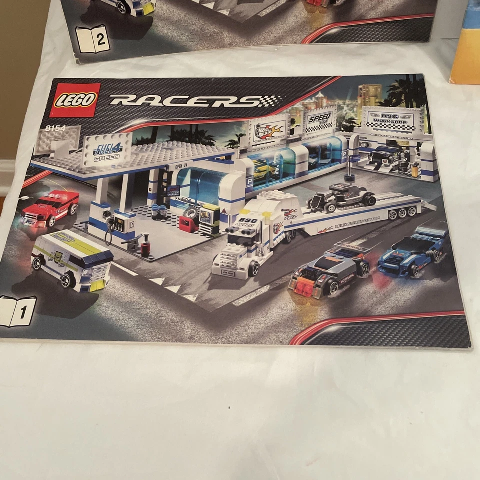 Lego Manuals ONLY. For #8154 Racers (2), #4886 Harry Potter (1), # 5770 (1) - Image 3 of 4