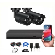 Sansco 4MP Lite 4CH DVR CCTV Security System 1080P Outdoor Camera Night Vision