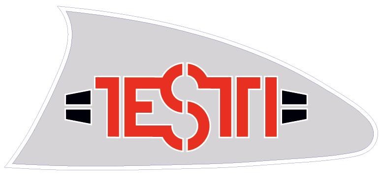 Autocollants réservoir Testi 125 Easy Rider qualité premium vinyle coulé