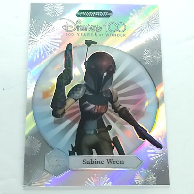 Sabine Wren Star Wars Kakawow Disney 100 Year of Wonder Phantom Fireworks 14/100