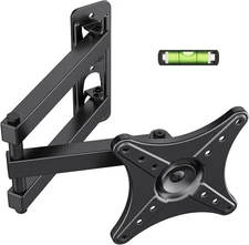 Full Motion TV Monitor Wall Mount Bracket for Most 13-32 Inch LED LCD Flat Curve