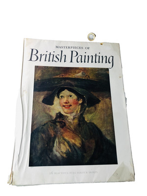 Art Book Masterpieces of British Painting 16 Beautiful Full Colour Prints ra