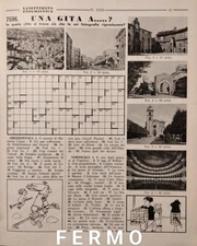 FERMO ASCOLI PICENO YEAR 1981 FULL PAGE WITH SIX PHOTOS