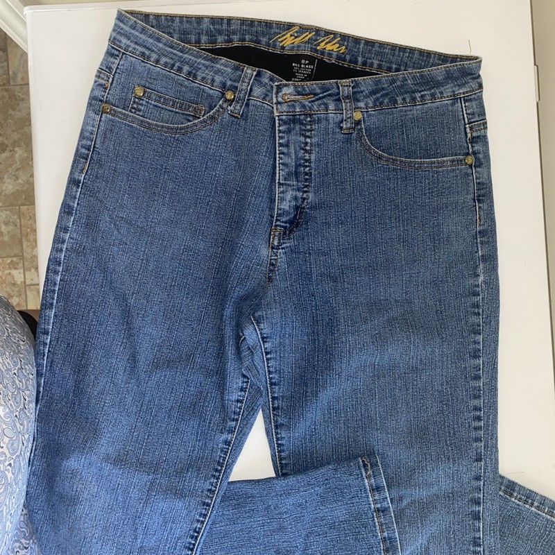 Bill Blass Stretch Bootcut Jeans Size 8 P