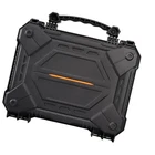 Impact Resistance Tool Box Waterproof Safety Box Black 32 cm