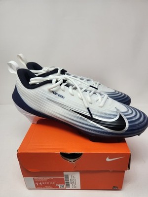 Nike Vapor Speed 3 White Midnight Navy Football Cleats Men s 11.5 HM8849-103 NEW