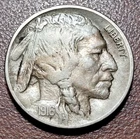 1916-D Buffalo Nickel Very Fine+ VF+ Original Toning No Issues Better Date Coin