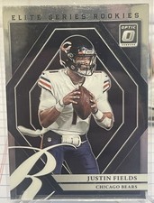 2021 Donruss Optic The Elite Series Rookies #ESR-4 Justin Fields Bears Chiefs RC