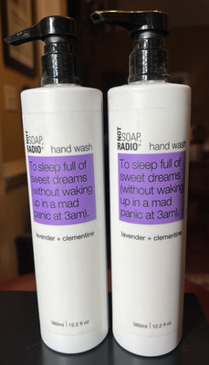 2 Pack Not Soap Radio HAND WASH Lavender Clementine Gilchrist & Soames Sonesta