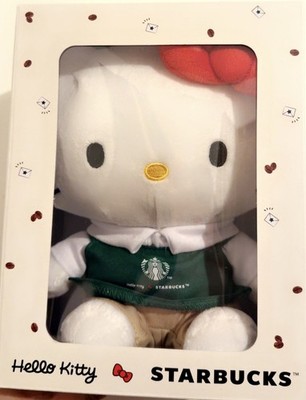 Extremely Rare Hello Kitty Starbucks Plush 2025
