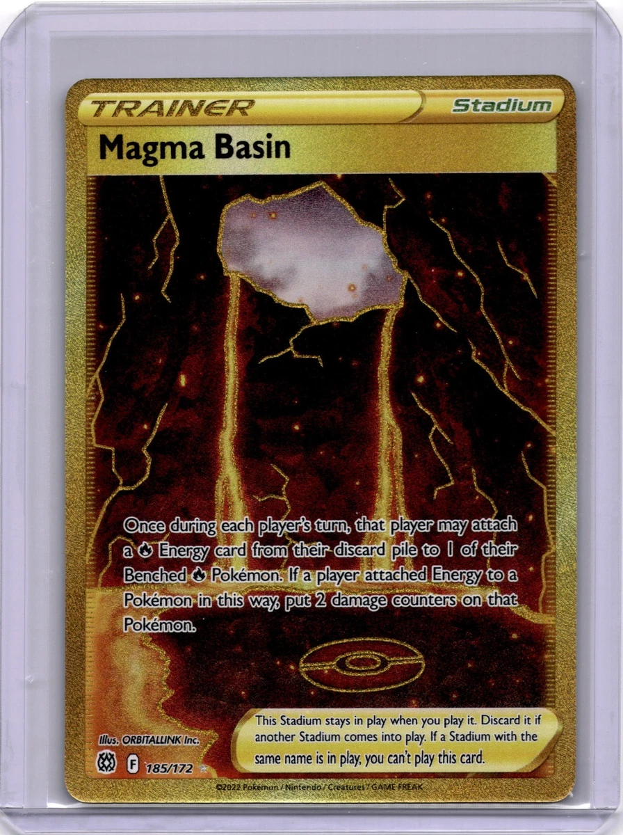 magma basin pokemon card price Amazon.com: Magma Basin 144/172