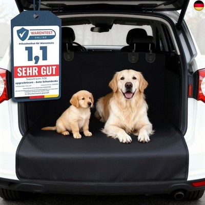 Upgrade4cars Kofferraumschutz Hund mit Ladekantenschutz Wasserdicht &