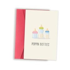 Funny Baby Shower Card, Cute Baby Card, New Baby Gifts for New Asmallgf 233