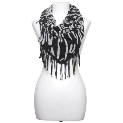 Bonita, Schal, Damen, Schwarz/Weiß, 100 cm, 52 #5tu