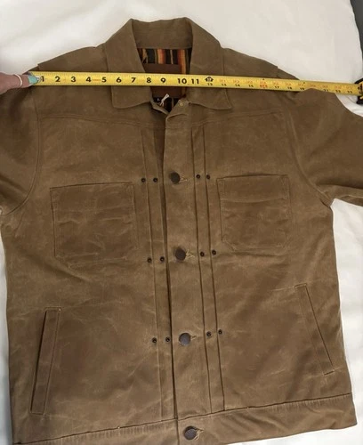 Freenote Cloth RJ-1 Riders Jacket Rust Brown L NWT Yellowstone Kayce Dutton USA image 17