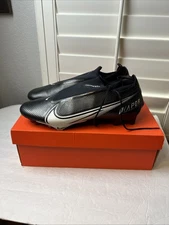 NIKE VAPOR EDGE TURF Cleats BLACK/WHITE CD0086-001  Men’s Size 14 NIB