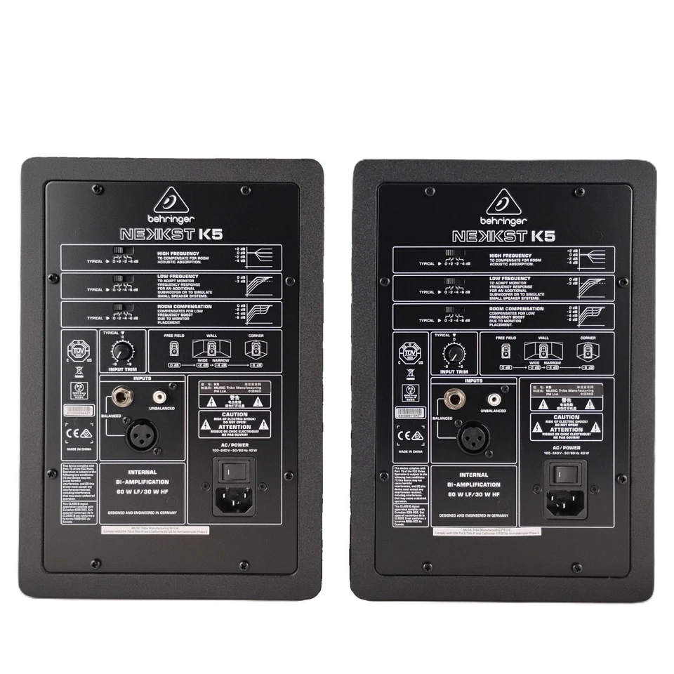 Nekkst K5 5 inch Powered Studio Monitor (Pair) - Image 2 of 4