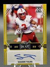 2022 Leaf Draft - Autographs Samori Toure #BA-ST1 Gold (AU, RC)