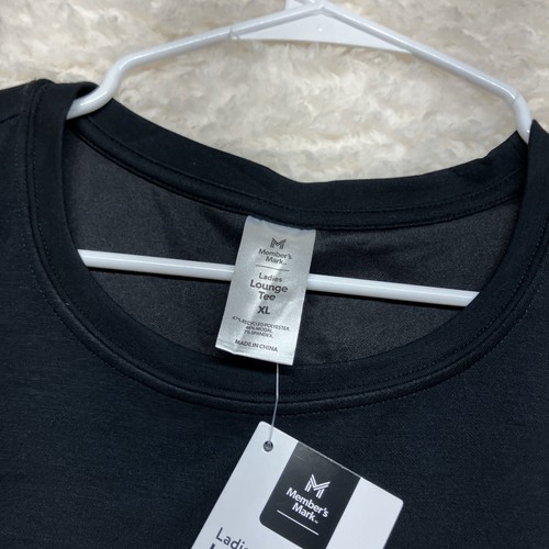 Member's Mark Ladies XL Short Sleeve Crew Neck Lightweight Lounge Tee NWT - Picture 4 of 15