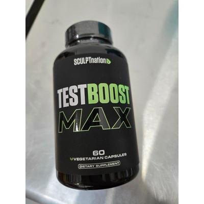 60 Caps Sculpt Nation V Shred Test Boost Max Testosterone for Men - 1PACK