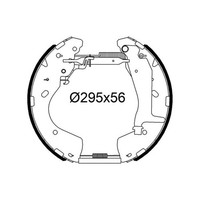 Valeo Bremsbacken Satz 295Mm + Radbremszylinder Passend FüR Ford Ranger Mazda B-